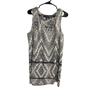 One Clothing Los Angeles Sleeveless Printed Tunic Dress Sz L